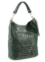 Laurina tas gemaakt van kalfssu&egrave;de DENNENBOOM