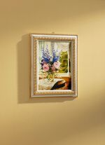 Foto op echt houten frame 