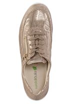 Waldl&auml;ufer vetersneakers van effectief nubuckleer met reli&euml;f 