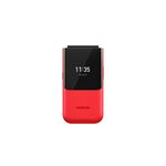 Nokia 2720 Flip clamshell-telefoon met grote knoppen ROOD