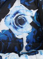 Jas met decoratief rozendessin 