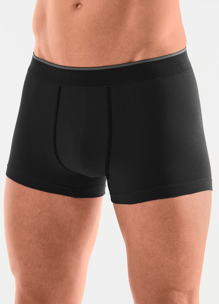 Vierpak broeken met elastische tailleband 