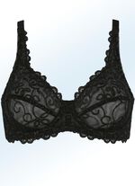 Viania beugelbeha met geborduurd kant 