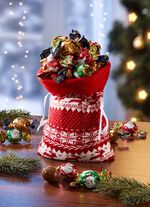 Kerst gebreide vulling zak 