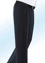 Onderbuikbroek "Klaus Models" met plooien in 4 kleuren MARINE