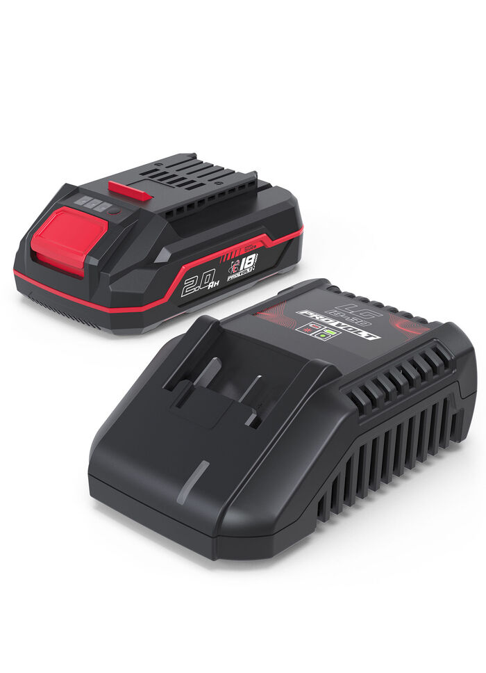Startpakket tuinaccusysteem (lader &amp; accu) 