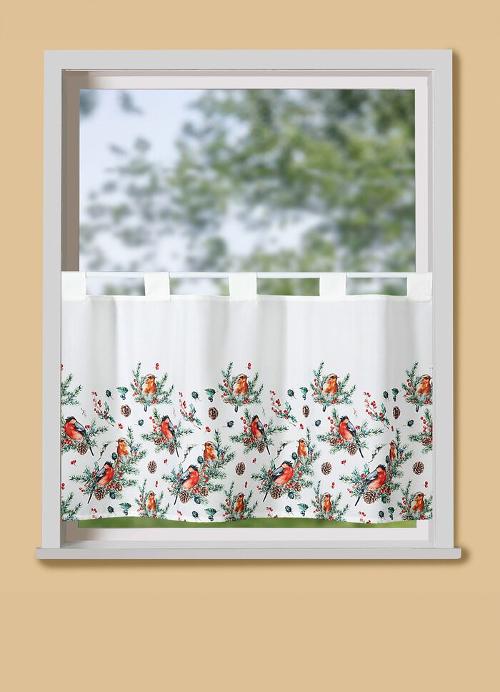 Digitaal bedrukte korte jaloezie met roedezak 