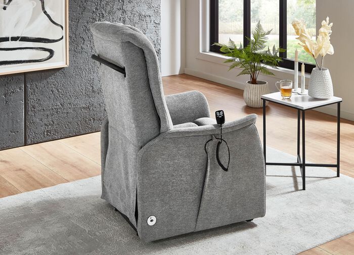 TV-fauteuil met motor, opstahulp en mobiliteitsfunctie 