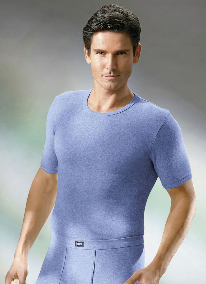 Set van vier ondershirts, van fijne rib 