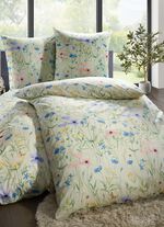 Dubbelzijdig bedrukt beddengoedset met rits 