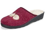 Slippers met schattige kattenapplicaties BORDEAUX