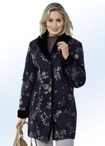 Korte jas van imitatie lamssu&egrave;de 