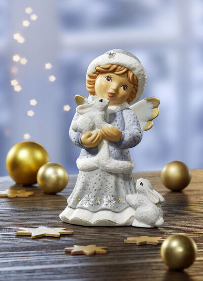 Engel met konijntje uit de Nina &amp; Marco serie van Goebel 