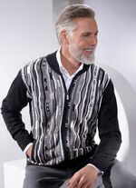 Jas met doorlopende ritssluiting ANTRACIET-GRIJS