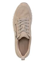 Caprice, trendy damessneakers, breedte G, met uitneembaar voetbed BEIGE