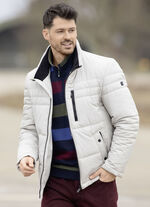 Gewatteerd kort jasje van &ldquo;Cabano&rdquo; 