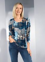 Schattig shirt met 3/4-mouwen 