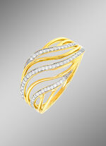 Elegante damesring met 57 diamanten 
