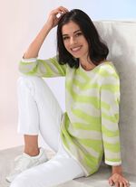 Trui met jacquarddessin 