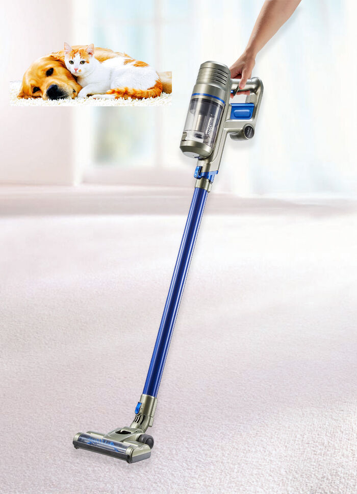 Lichtgewicht en flexibele draadloze handstofzuiger