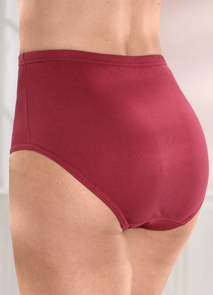 Set van vier slips met elastische band 