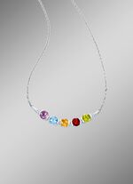 Ketting met edelstenen 