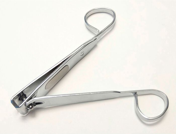 Nagelknipper met extra grote ringgrepen 