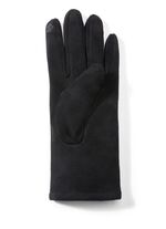 Handschoen met elegante, sprankelende glitterapplicaties 