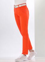 Broek met geplaatste plooien 