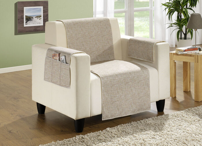 Woonaccessoires van 100% katoen, onderkant 100% scheerwol ZILVER