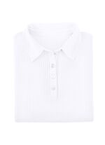 Laurina poloshirt met knoopsluiting 