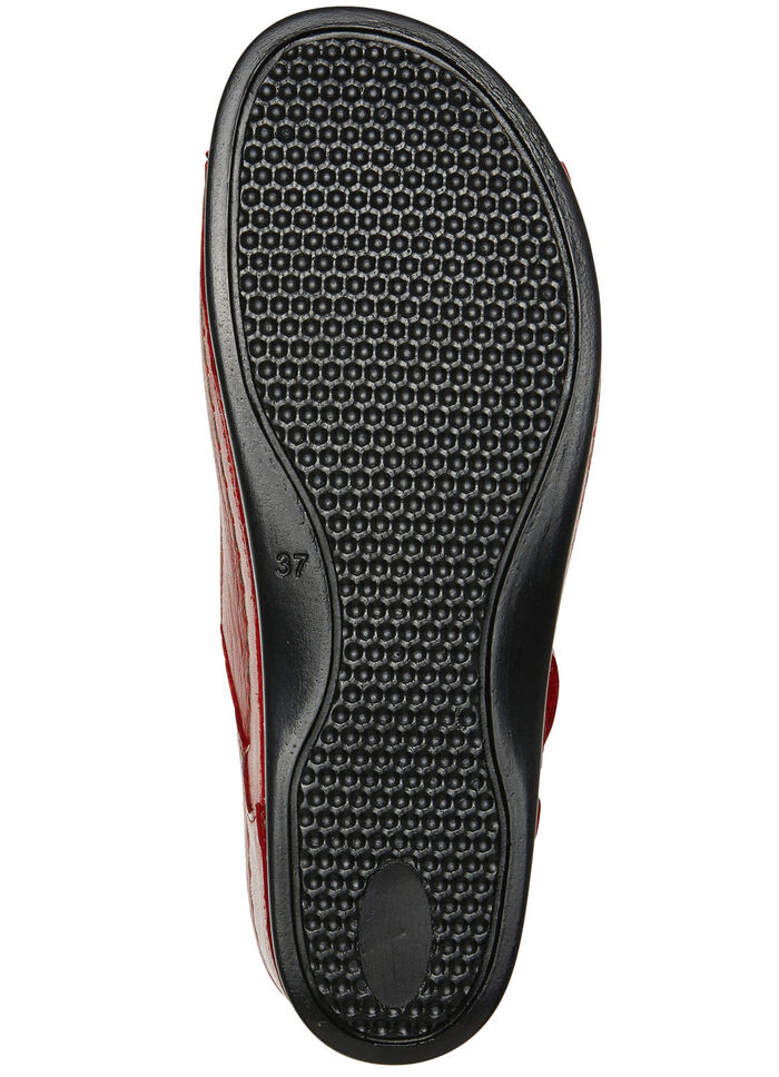 Gemini muiltjes met decoratieve elastische band ROOD