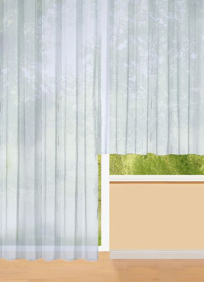 Gordijn met plooiband 