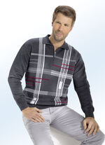 Polotrui met korte rits 