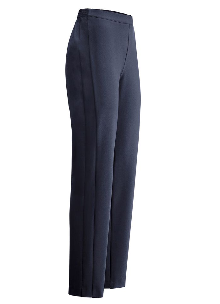 Broek met elastische tailleband aan de achterkant 