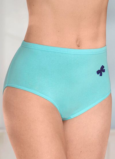 Verpakking van vier slips met elastische tailleband 