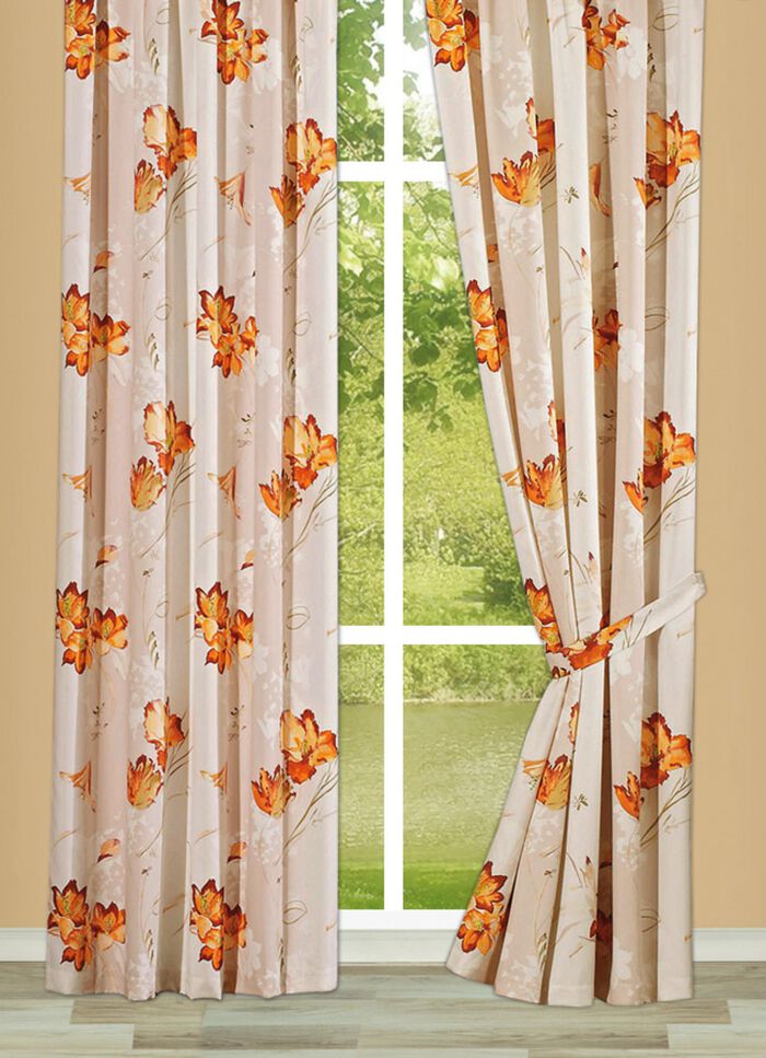 Overgordijnenset met universele railband AARDE