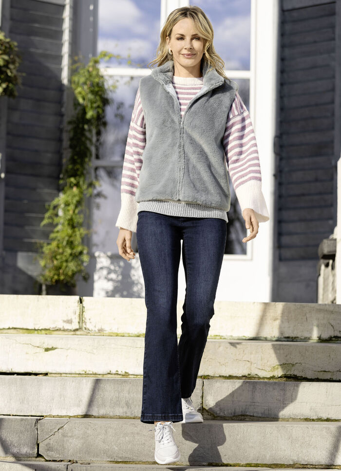 5-pocket jeans DONKERBLAUW