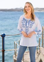 Tuniek met prachtig borduurwerk 