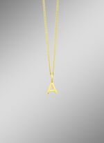 Letterhanger met kinketting