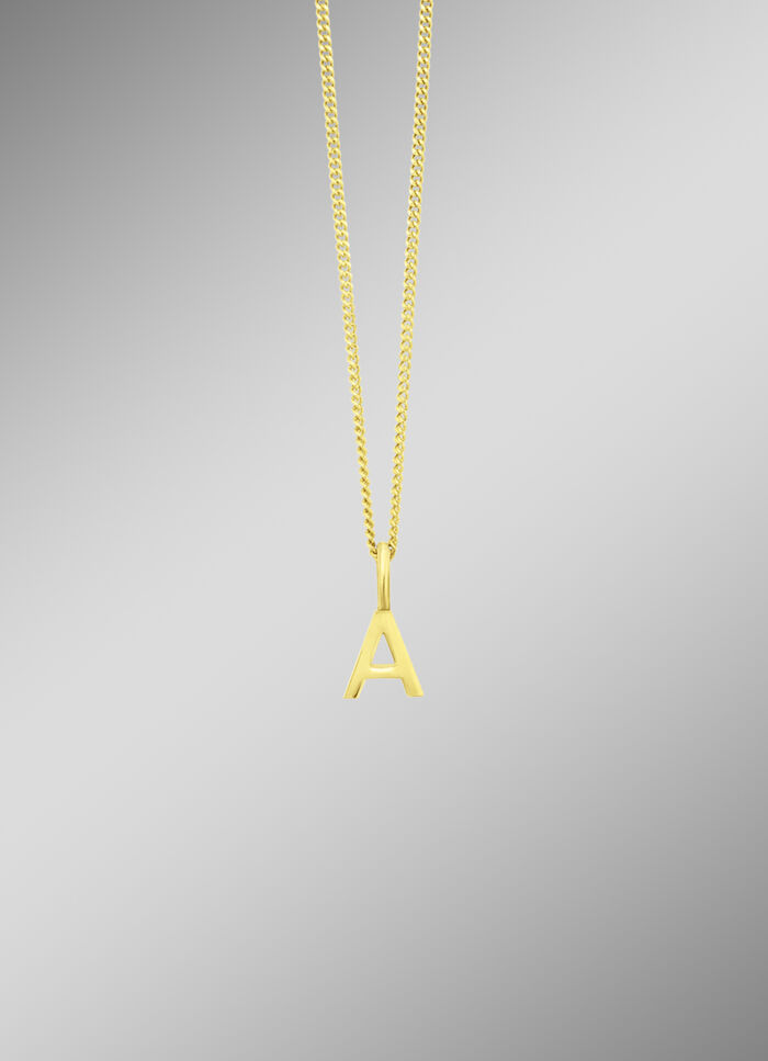 Letterhanger met kinketting