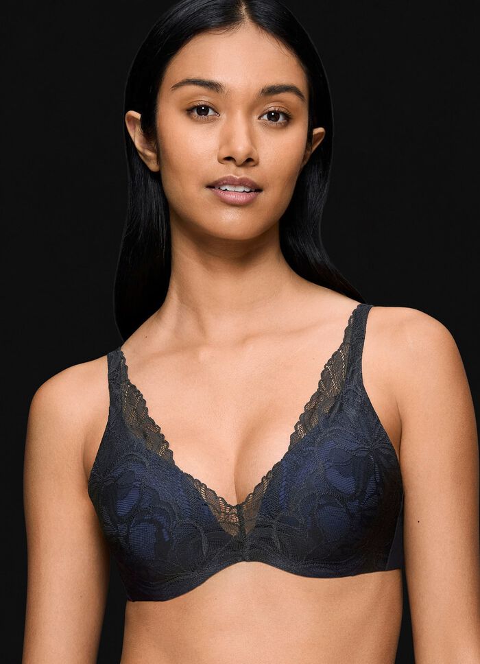 Triumph Body Make-Up Illusion kanten bh met flexibele, comfortabele beugels 