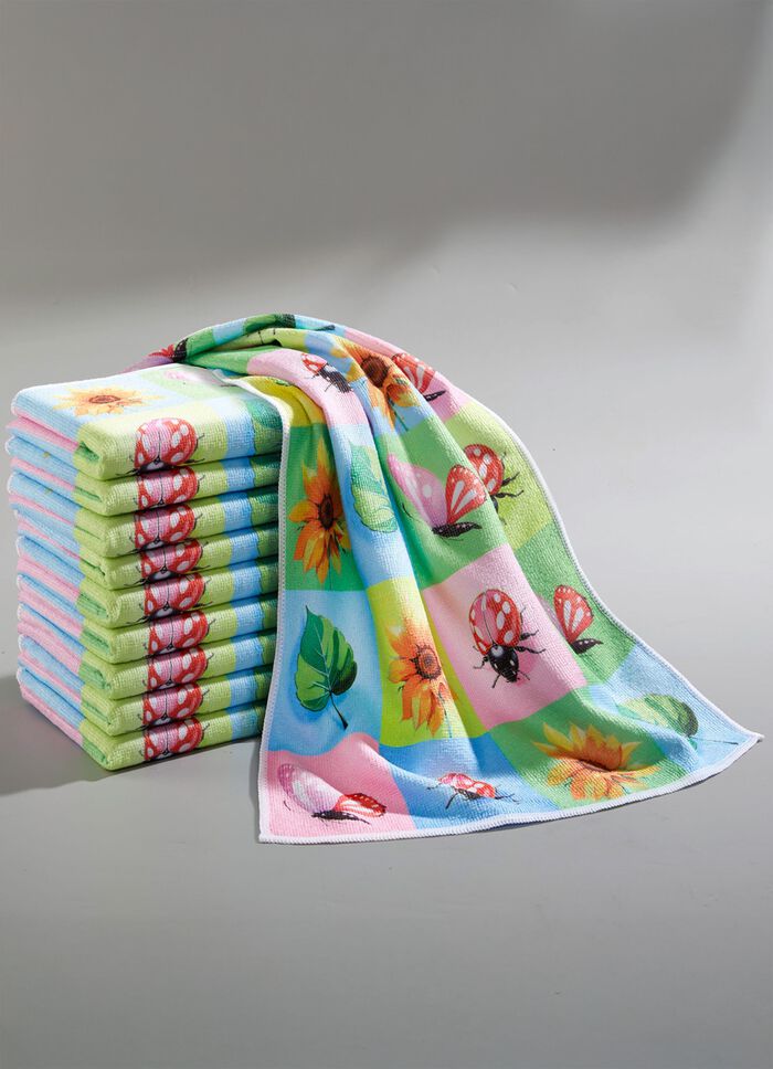 Microvezel theedoeken, 10 stuks 