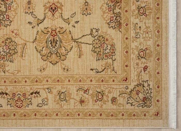 Brug en tapijten met oosterse uitstraling CREME