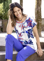 Shirt met all-over print 