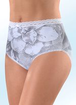 Set van vijf slips met kanten tailleboord 