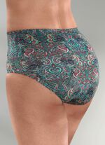 Set van vier slips met elastische band 