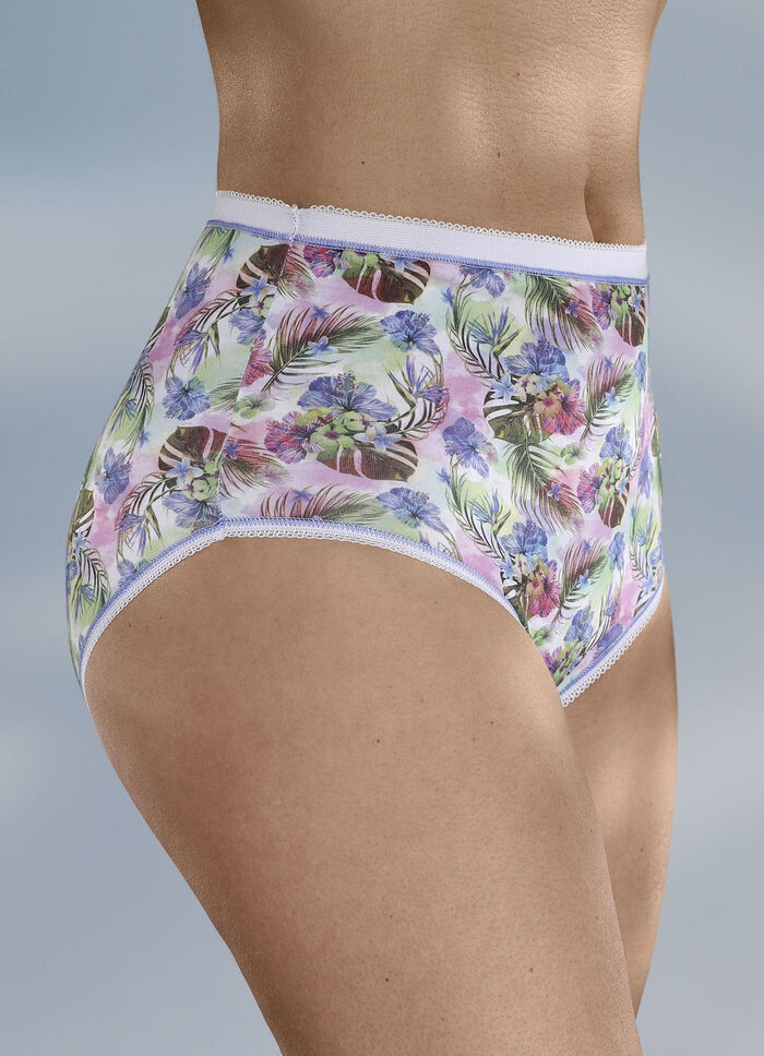 Pak van drie slips met elastische boorden 