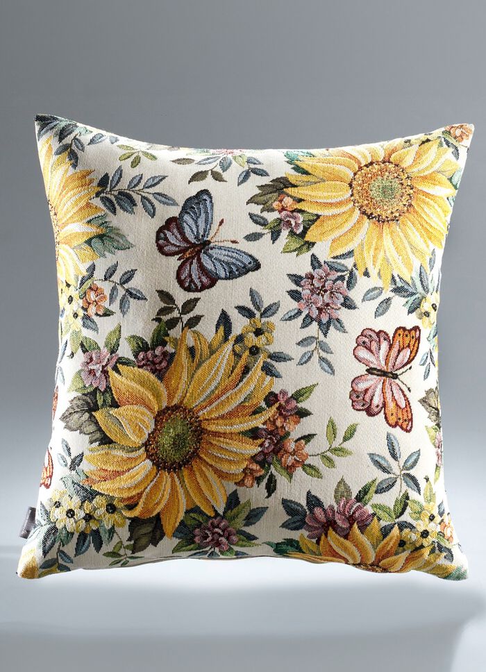 Tafel- en kamerdecoratie met zonnebloemmotief 