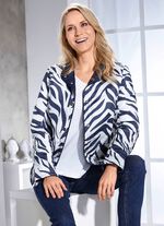 Omkeerbaar jack met zakken met ritssluiting 